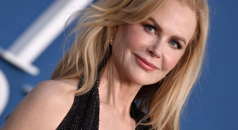 Nicole Kidman merész dekoltázzsal pózolt új sorozata premierjén