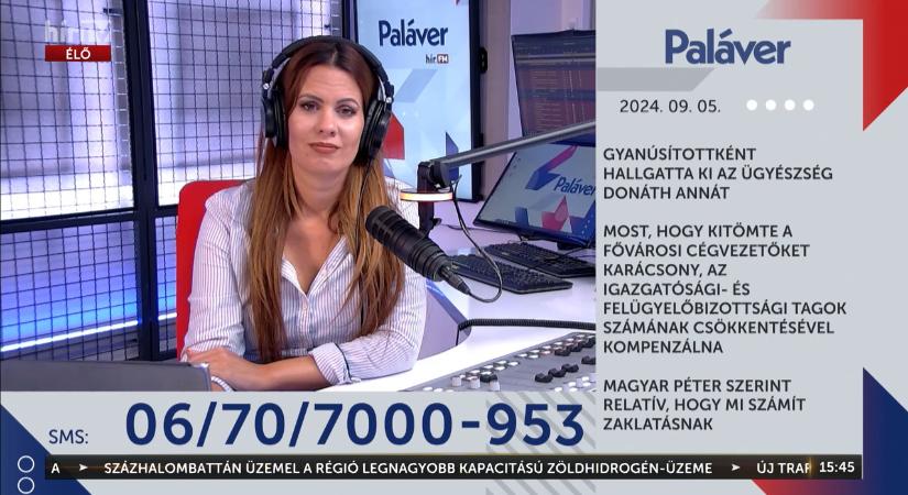 Paláver – Magyar Péter szerint relatív, hogy mi számít zaklatásnak  videó