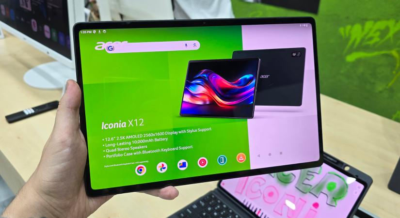 IFA 2024: Androidos Acer tablet jön AMOLED kijelzővel