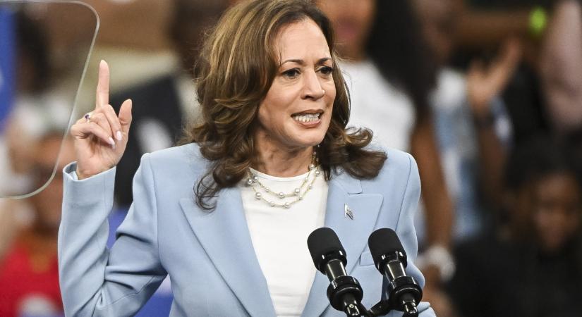 Kamala Harris győzelmét méri egy brit konzervatív lap: nyolcelektornyi lehet a különbség