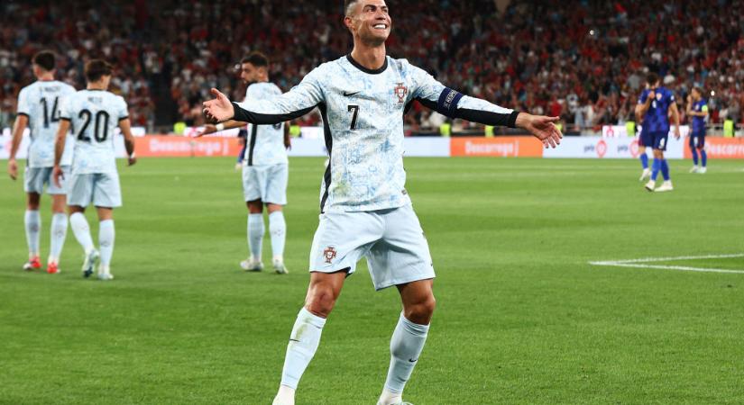 Cristiano Ronaldo megszerezte karrierje 900. gólját – VIDEÓ