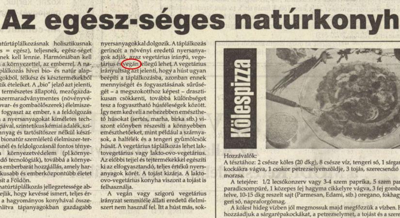 Elutasítják az oltásokat, nem járnak orvoshoz – így mutatta be a vegánokat 1987-ben a magyar sajtó