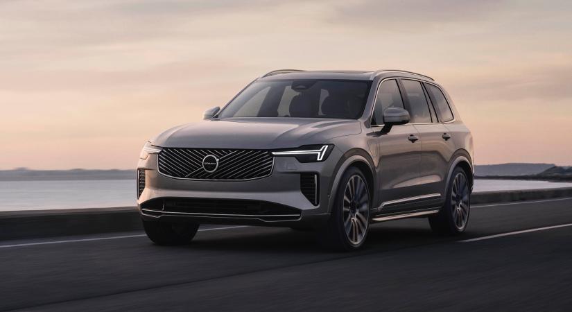 Elegánsabb, okosabb és biztonságosabb a frissített Volvo XC90