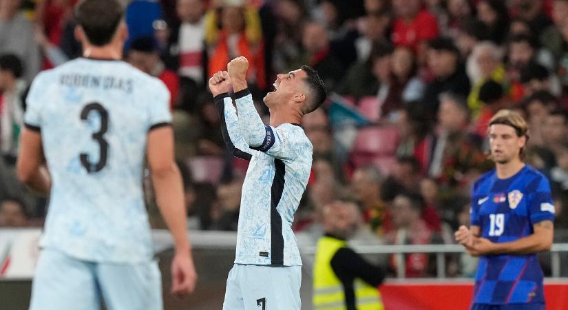 Nemzetek Ligája – Ronaldo 900. góljával nyertek a portugálok