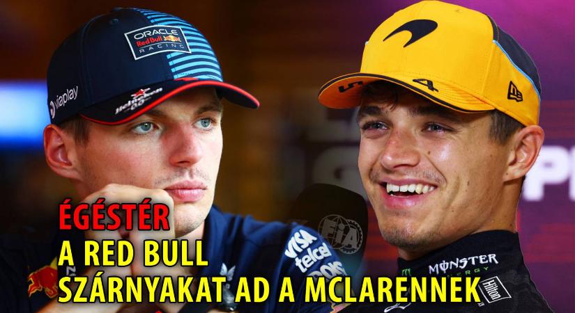 A Red Bull szárnyakat ad a McLarennek