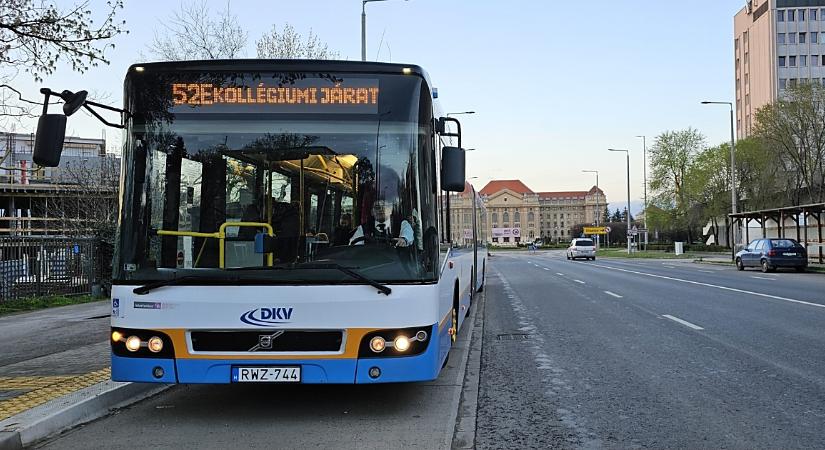 Újra közlekednek az egyetemi gyorsjáratok Debrecenben