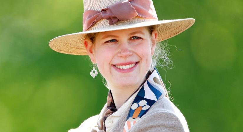 Lady Louise Windsor, II. Erzsébet diszkrét unokája történelmet ír