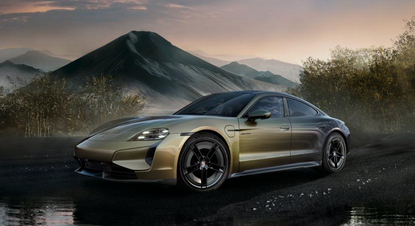 Ázsiát és a jáde kristályt ünnepli ez a különleges Porsche Taycan Turbo S