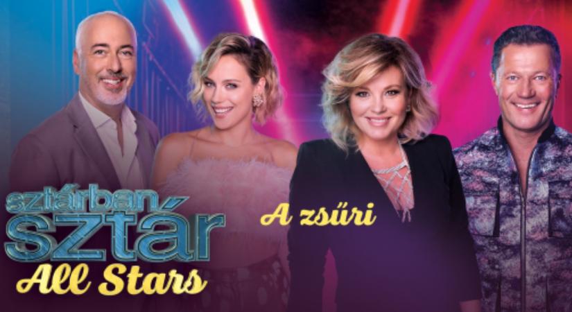 Óriási a harmónia a Sztárban Sztár All Stars női zsűritagjai között