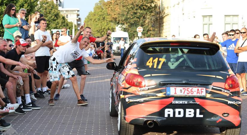 Verseny a barokk belvárosban: megkezdődött a 2024-es Győr Rally!