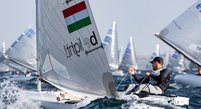 Finn Gold Cup: Németh Doma ezüstérmes pozícióban