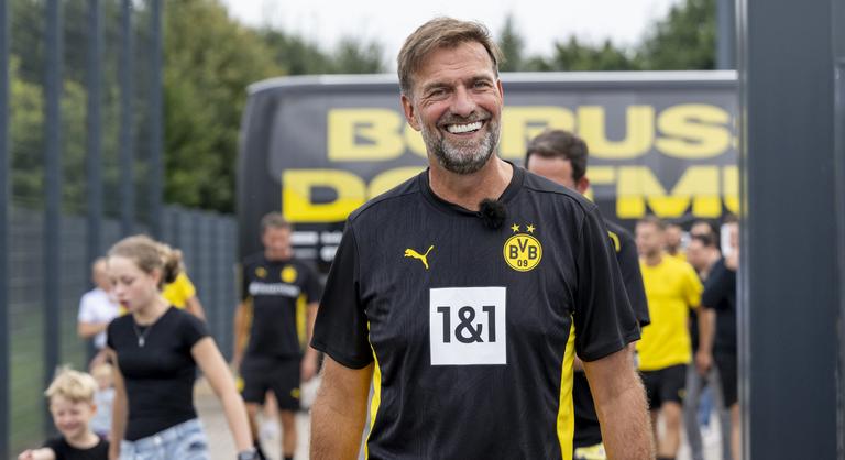 Jürgen Klopp újra a dortmundi kispadon