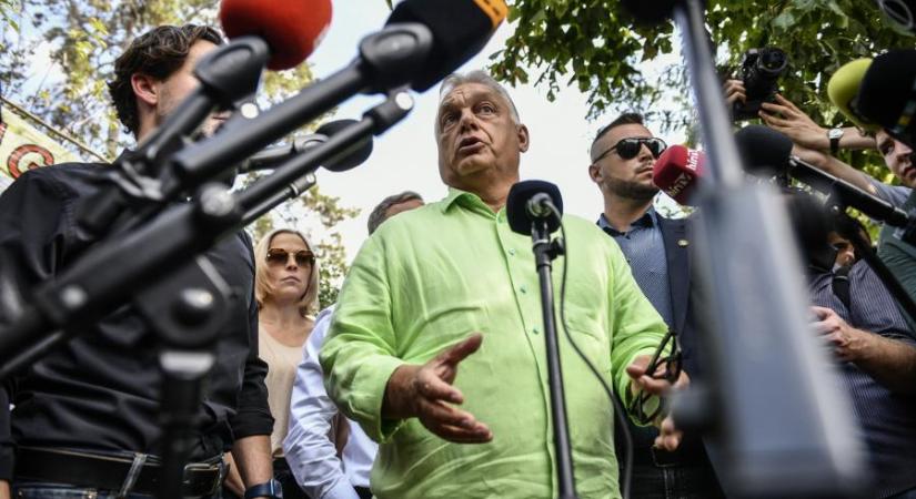 Orbán Viktor gazdasági semlegességet hirdetett Kötcsén, szerinte jól halad az egészségügy, Magyar Péterrel pedig fog vitázni