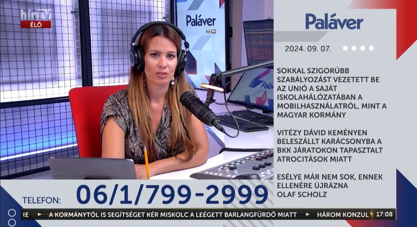 Paláver: Vitézy Dávid keményen beleszállt Karácsonyba a BKK járatokon tapasztalat atrocitások miatt  videó