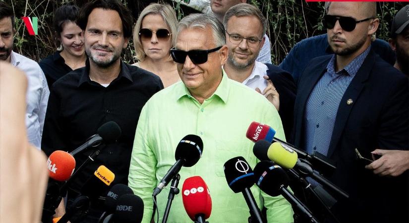 Orbán Viktor berúgta az őszi politikai szezon ajtaját, így nézett ki a kötcsei piknik