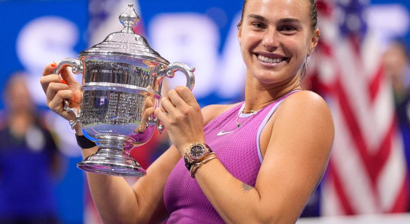 Sabalenka megszerezte élete első US Open-címét