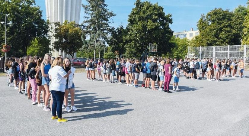 Csibetáborban edződtek a gimnáziumra