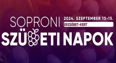 Soproni Szüreti Napok, 2024. szeptember 13-15.