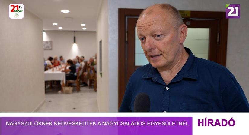 Nagyszülőknek kedveskedtek a nagycsaládos egyesületnél (videó)