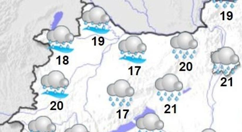 Nagyot fordul velünk az időjárás hétfőn