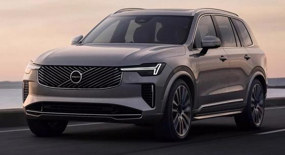 Magyarországon a legújabb Volvo, a hatalmas és benzines XC90