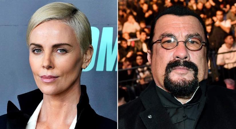 Charlize Theron Steven Seagal-ról kérdezték – A színésznő durván kiosztotta a színészt