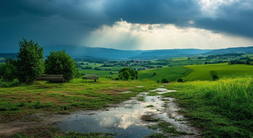 Eső söpör végig az országon! Itt vannak a magyar tájakra kiadott riasztások és figyelmeztetések