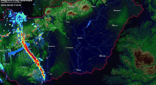 Villámlással, zivatarokkal, viharos széllel jön a lehűlés