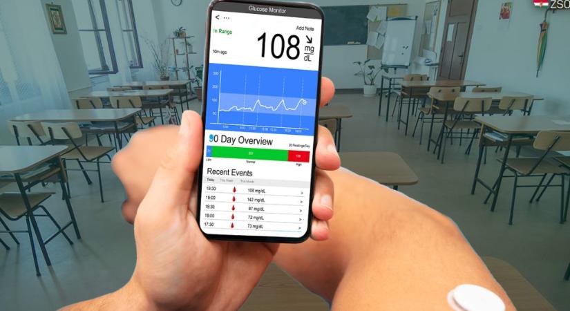 A cukorbeteg tanulók maguknál tarthatják a mobiltelefont az iskolában