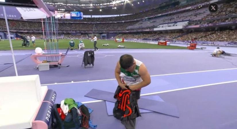 Torokmetsző iráni fekete zászlóval, hatalmas botrány a paralimpia végén  videó