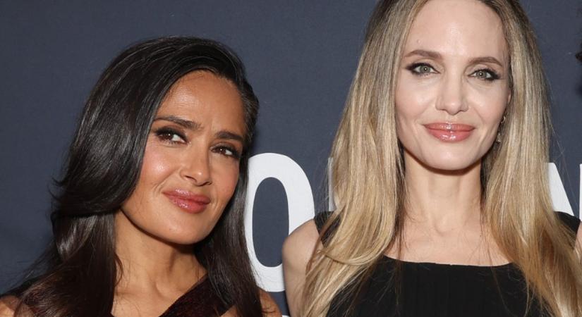 Salma Hayek elmondta, milyen volt együtt dolgoznia Angelina Jolie fiaival