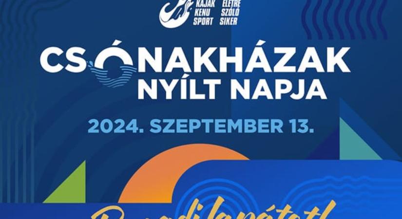 Csónakházi nyílt napra invitálnak