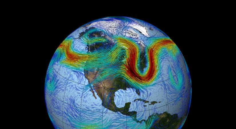 A felmelegedés miatt a pólusok felé tolódnak a gyors légáramlatok, ami még szélsőségesebb időjárást okozhat