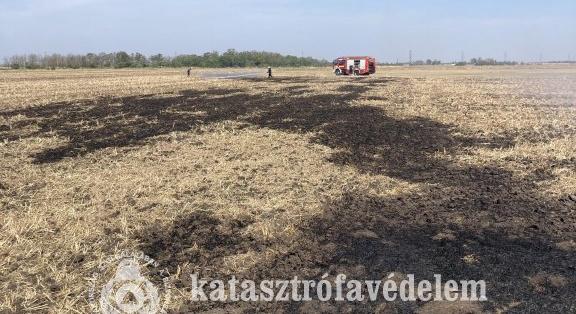 Hétvégére is jutott szabadtéri tűz Csongrád-Csanádban