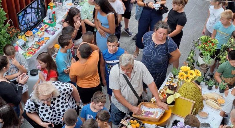 Színpompás gyümölcsök és zöldségek várják az érdeklődőket a terménykiállításon