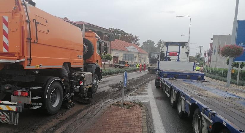 Eltűnnek a nagymegyeri „úthegyek”