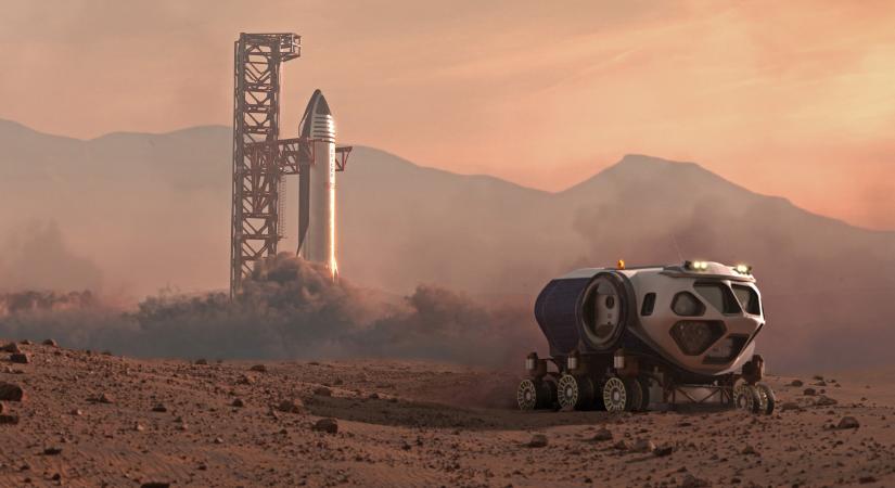 Elon Musk szerint a Starship 4 év múlva már embereket visz a Marsra