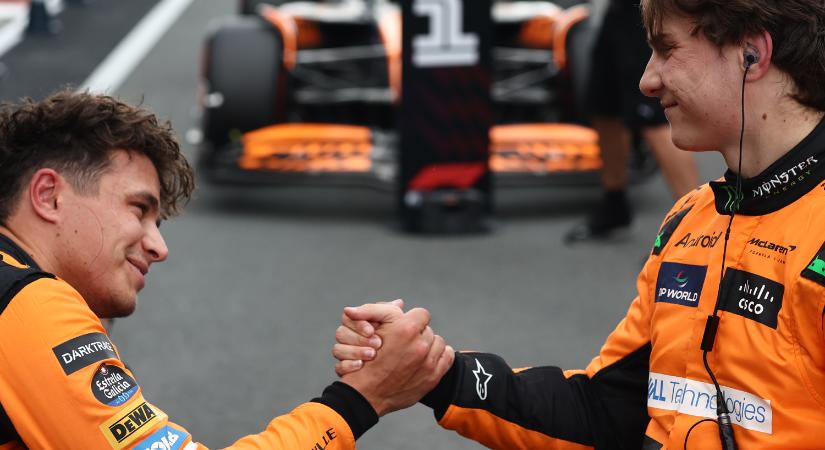 F1: Piastri érdeke is, hogy Norris győzzön