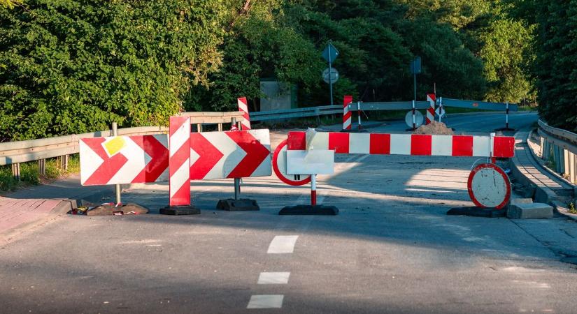 Napokra lezárják az M1-es autópálya tatabányai le- és felhajtóját