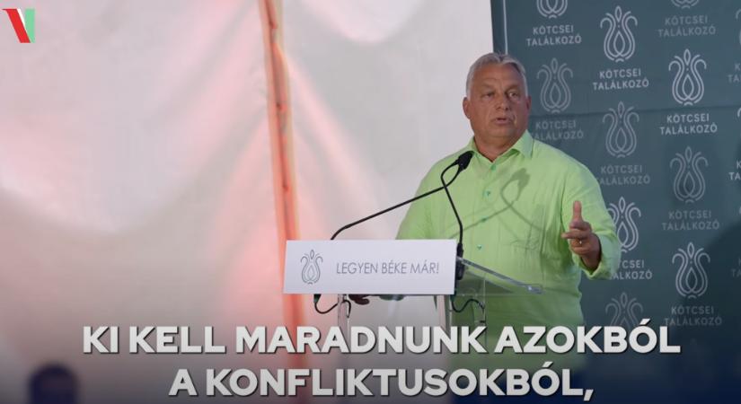 Orbán egy japán és egy katari hitelt is említett Kötcsén