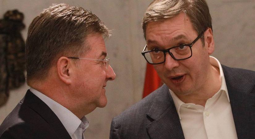 Lajčák kedden Belgrádban Vučićtyal találkozik