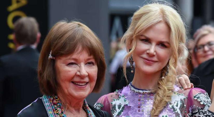 Nicole Kidman: Összetört a szívem gyönyörű és bátor édesanyám halálával