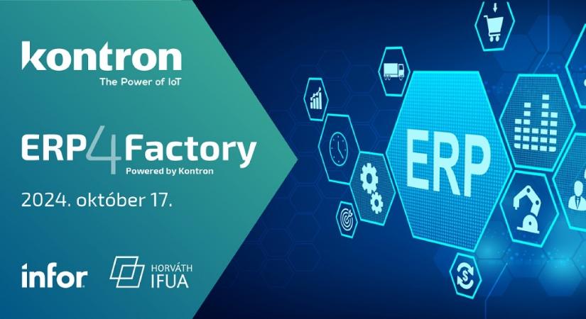 Meghívó – Kontron “ERP4Factory - INFOR CloudSuite: gyártásközpontú ERP" című rendezvény