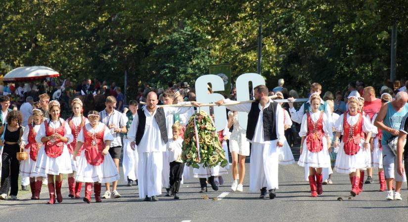 Badacsony jubilál: a 60. szüreti felvonulást tartották vasárnap