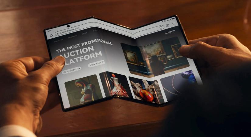 Dupla fejezetet nyitott a Huawei Mate XT a mobilok történetében