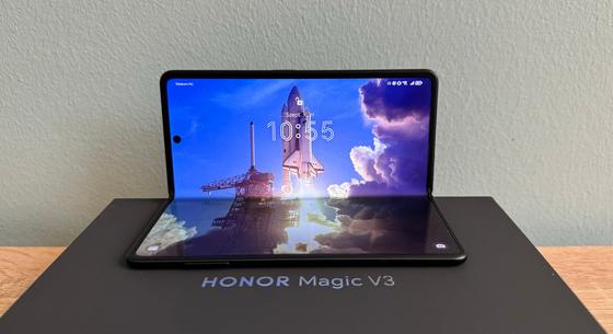 Varázslat? Teszten a Honor 9,2/4,3 mm vékony összehajtható mobilja, a Magic V3