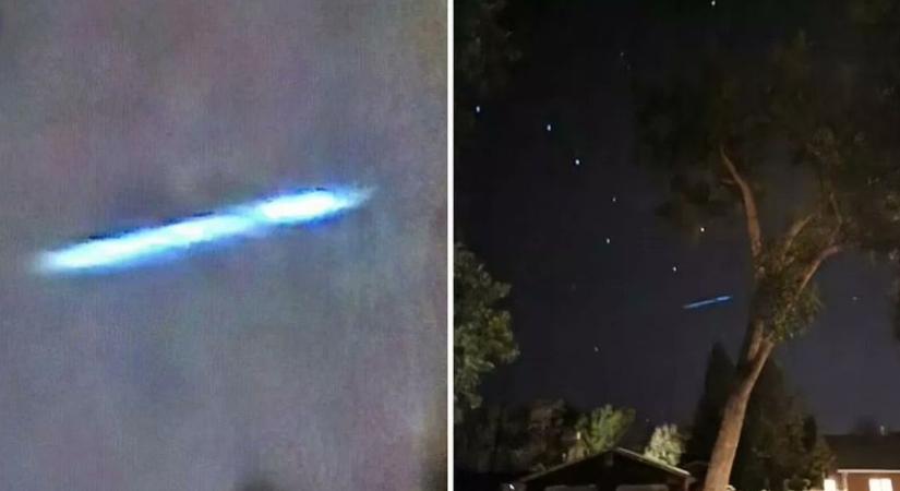 Forgó UFO jelent meg a hátsó udvaron, sírva zokogott férjének egy nő