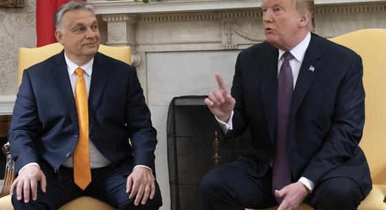 Trump még az elnökjelölti vitában is érvelt azzal, hogy Orbán őt támogatja