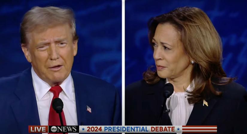 Kamala Harris megnyerte a vitát, de Trump rátolhatja a Biden-elnökség hibáit