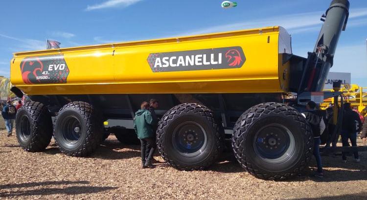 Ascanelli EVO 43 – Percenként 12 tonna